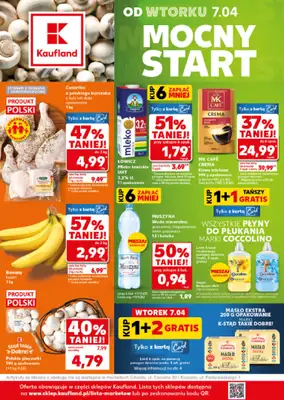 Kaufland - gazetka promocyjna Mocny Start od wtorku 07.04 do środy 08.04