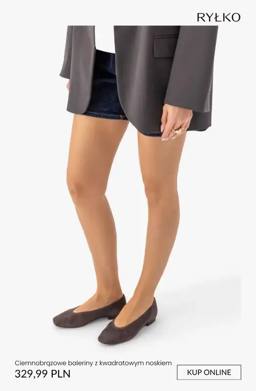 Ryłko - gazetka promocyjna Damskie BALERINY od poniedziałku 06.04  - strona 3
