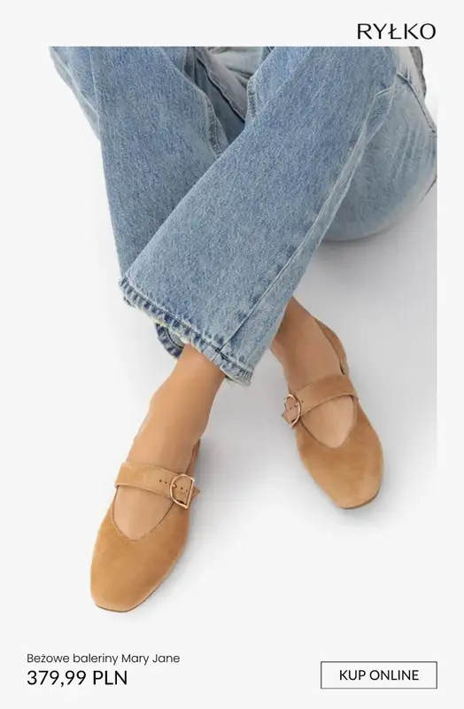 Ryłko - gazetka promocyjna Damskie BALERINY od poniedziałku 06.04  - strona 10
