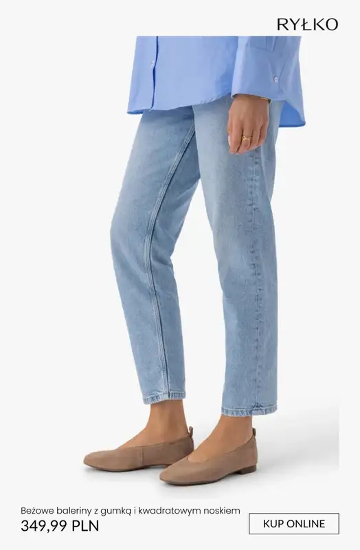 Ryłko - gazetka promocyjna Damskie BALERINY od poniedziałku 06.04  - strona 6