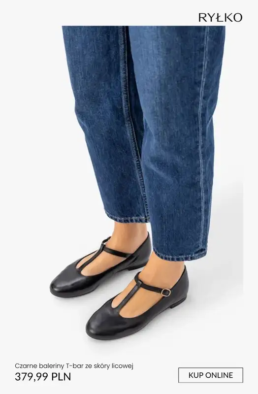 Ryłko - gazetka promocyjna Damskie BALERINY od poniedziałku 06.04  - strona 9