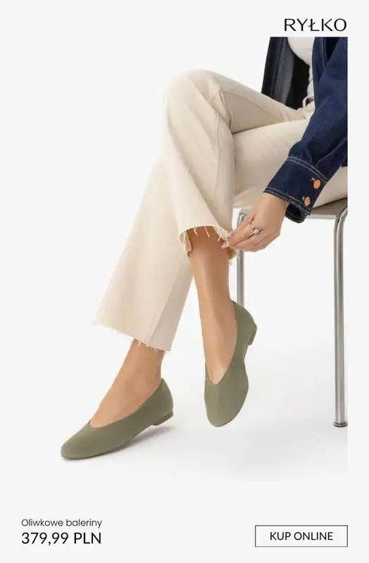 Ryłko - gazetka promocyjna Damskie BALERINY od poniedziałku 06.04  - strona 2