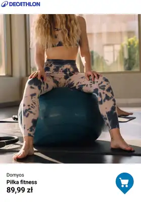 Decathlon - gazetka promocyjna Domowa siłownia! od piątku 03.04  - strona 4