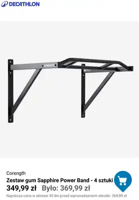 Decathlon - gazetka promocyjna Domowa siłownia! od piątku 03.04  - strona 8