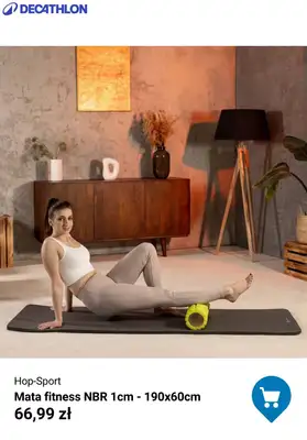 Decathlon - gazetka promocyjna Domowa siłownia! od piątku 03.04  - strona 10