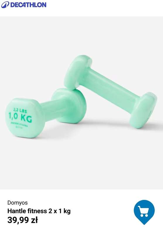 Decathlon - gazetka promocyjna Domowa siłownia! od piątku 03.04  - strona 3