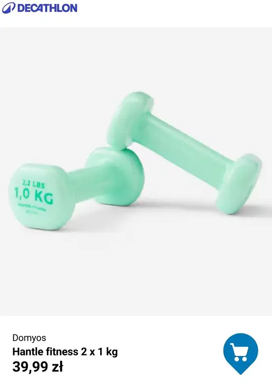 Decathlon - gazetka promocyjna Domowa siłownia! od piątku 03.04  - strona 3