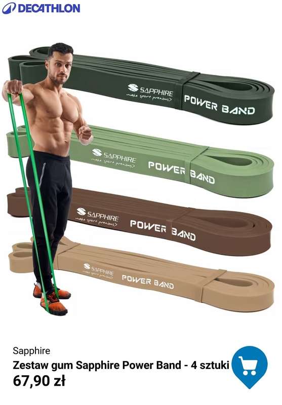 Decathlon - gazetka promocyjna Domowa siłownia! od piątku 03.04  - strona 7