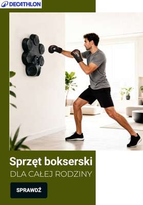 Decathlon - gazetka promocyjna Sprzęt bokserski dla całej rodziny od poniedziałku 06.04 