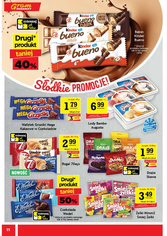Gram Market - gazetka promocyjna Gazetka od środy 08.04 do wtorku 14.04 - strona 11