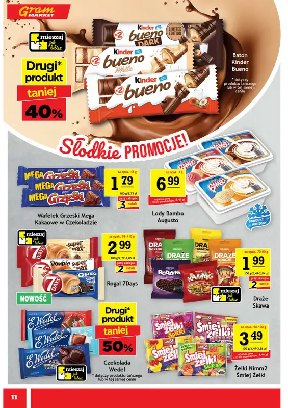 Gram Market - gazetka promocyjna Gazetka od środy 08.04 do wtorku 14.04 - strona 11