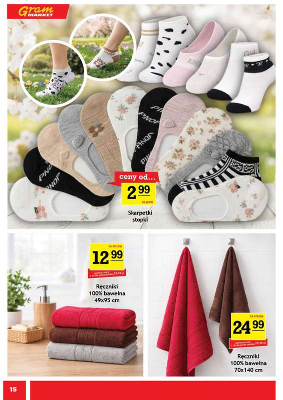 Gram Market - gazetka promocyjna Gazetka od środy 08.04 do wtorku 14.04 - strona 15