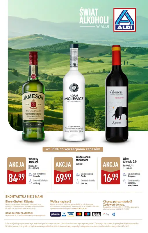 Aldi - gazetka promocyjna Świat alkoholi w Aldi od wtorku 07.04 do soboty 02.05 - strona 29