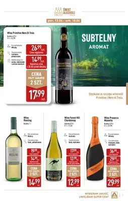 Aldi - gazetka promocyjna Świat alkoholi w Aldi od wtorku 07.04 do soboty 02.05 - strona 7