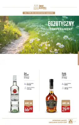 Aldi - gazetka promocyjna Świat alkoholi w Aldi od wtorku 07.04 do soboty 02.05 - strona 21