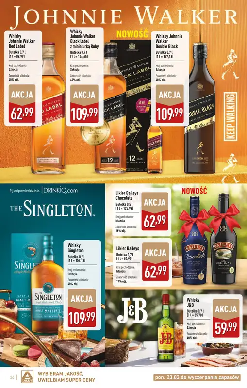 Aldi - gazetka promocyjna Świat alkoholi w Aldi od wtorku 07.04 do soboty 02.05 - strona 26