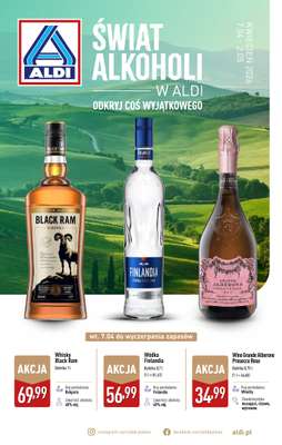 Aldi - gazetka promocyjna Świat alkoholi w Aldi od wtorku 07.04 do soboty 02.05