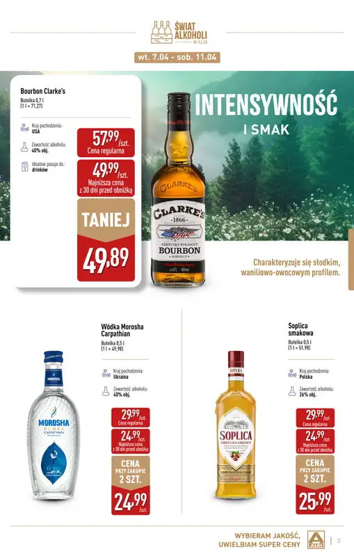 Aldi - gazetka promocyjna Świat alkoholi w Aldi od wtorku 07.04 do soboty 02.05 - strona 3