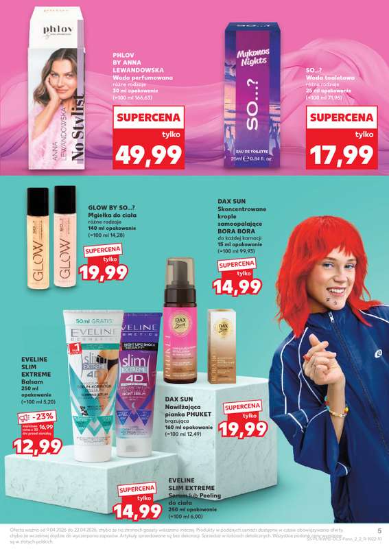 Kaufland - gazetka promocyjna Oferta Kaufland - Drogeria od czwartku 09.04 do środy 22.04 - strona 5