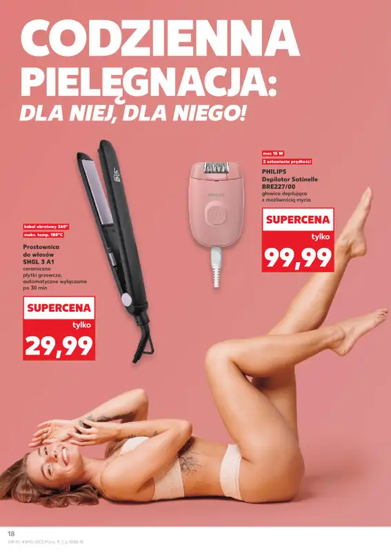 Kaufland - gazetka promocyjna Oferta Kaufland - Drogeria od czwartku 09.04 do środy 22.04 - strona 18