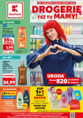 Kaufland - gazetka promocyjna Oferta Kaufland - Drogeria od czwartku 09.04 do środy 22.04