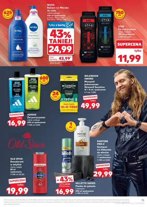 Kaufland - gazetka promocyjna Oferta Kaufland - Drogeria od czwartku 09.04 do środy 22.04 - strona 15