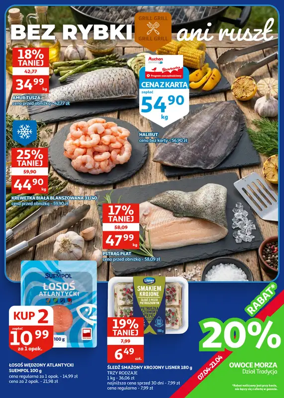 Auchan - gazetka promocyjna Gazetka Racibórz | Grill i wiosenny chill od wtorku 07.04 do wtorku 21.04 - strona 15