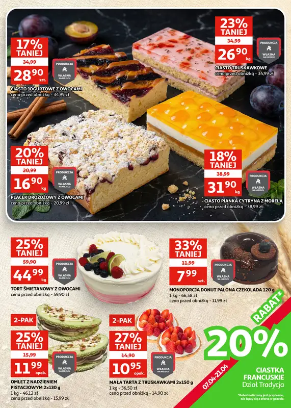 Auchan - gazetka promocyjna Gazetka Zielona Góra | Grill i wiosenny chill od wtorku 07.04 do wtorku 21.04 - strona 19