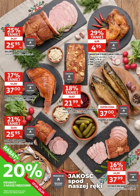 Auchan - gazetka promocyjna Gazetka Zielona Góra | Grill i wiosenny chill od wtorku 07.04 do wtorku 21.04 - strona 14