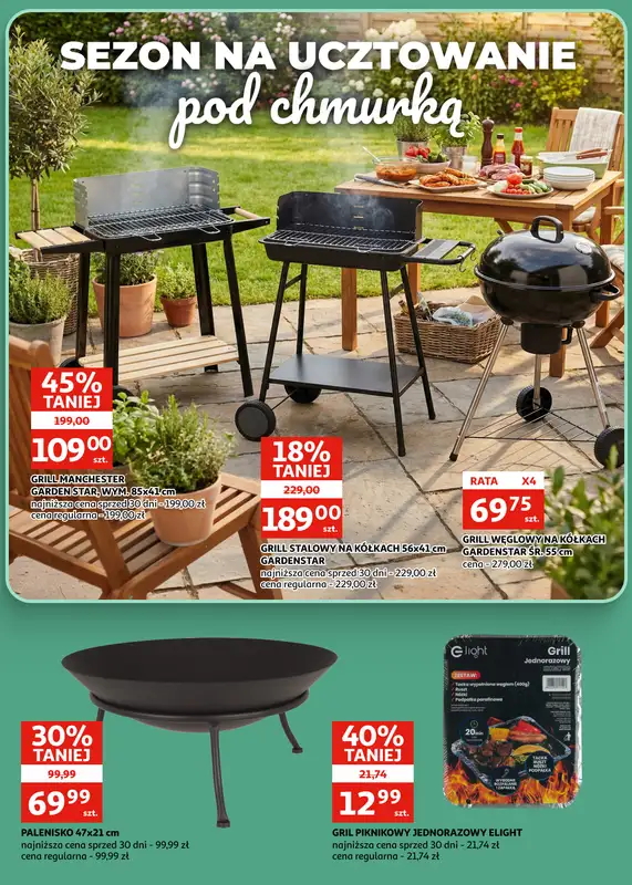 Auchan - gazetka promocyjna Gazetka Zielona Góra | Grill i wiosenny chill od wtorku 07.04 do wtorku 21.04 - strona 2