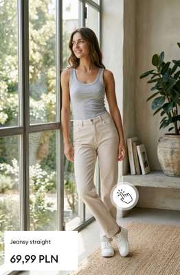 Jeansy straight
