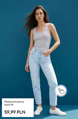 Sinsay - gazetka promocyjna Jeansy damskie już od 39,99 zł od soboty 04.04 do piątku 10.04 - strona 2