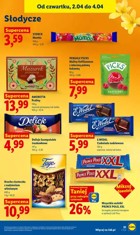 Lidl - gazetka promocyjna Oferta od czwartku od czwartku 02.04 do soboty 04.04 - strona 57