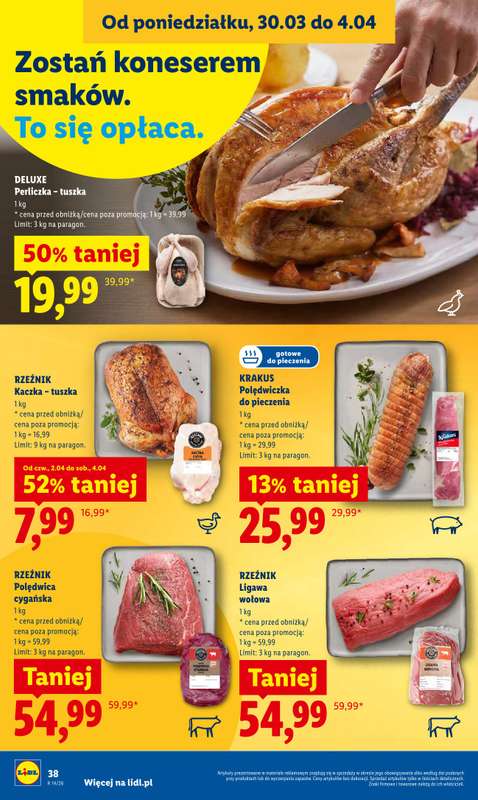 Lidl - gazetka promocyjna Oferta od czwartku od czwartku 02.04 do soboty 04.04 - strona 42