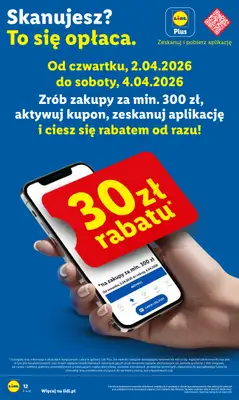 Lidl - gazetka promocyjna Oferta od czwartku od czwartku 02.04 do soboty 04.04 - strona 12