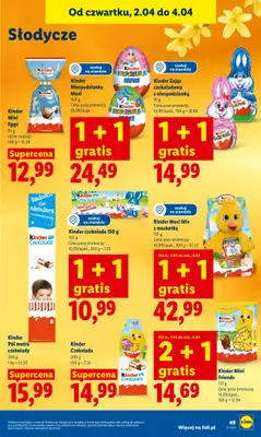 Lidl - gazetka promocyjna Oferta od czwartku od czwartku 02.04 do soboty 04.04 - strona 55