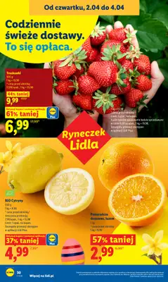Lidl - gazetka promocyjna Oferta od czwartku od czwartku 02.04 do soboty 04.04 - strona 30