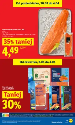 Lidl - gazetka promocyjna Oferta od czwartku od czwartku 02.04 do soboty 04.04 - strona 15
