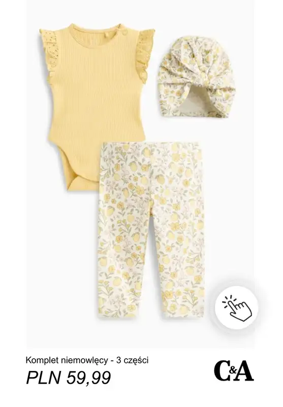 C&A - gazetka promocyjna Wyprawka dla noworodka od poniedziałku 06.04  - strona 3