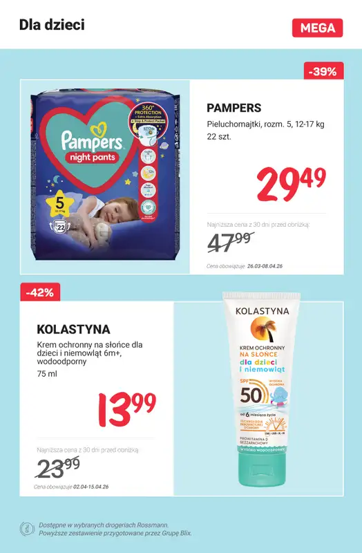 Rossmann - gazetka promocyjna Nawet do -50% taniej od poniedziałku 06.04 do środy 08.04 - strona 11