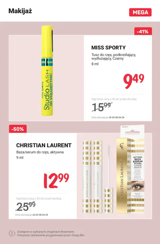 Rossmann - gazetka promocyjna Nawet do -50% taniej od poniedziałku 06.04 do środy 08.04 - strona 6
