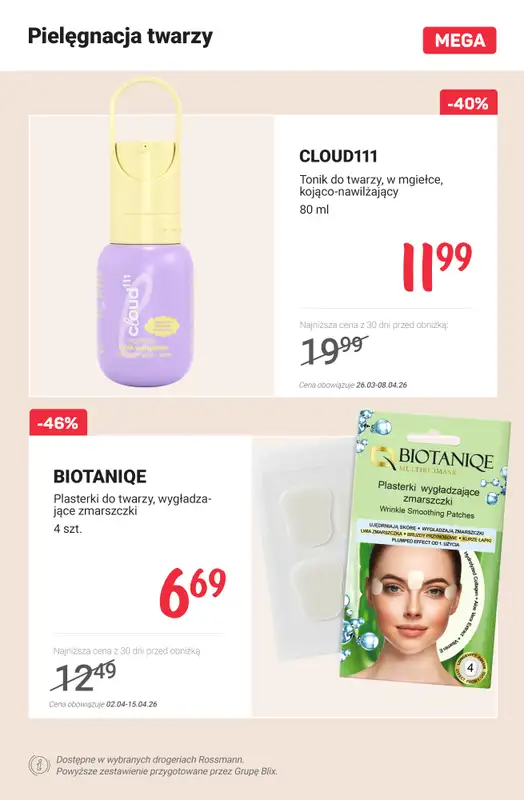Rossmann - gazetka promocyjna Nawet do -50% taniej od poniedziałku 06.04 do środy 08.04 - strona 2
