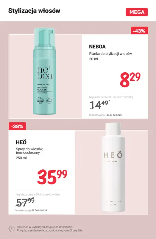 Rossmann - gazetka promocyjna Nawet do -50% taniej od poniedziałku 06.04 do środy 08.04 - strona 9