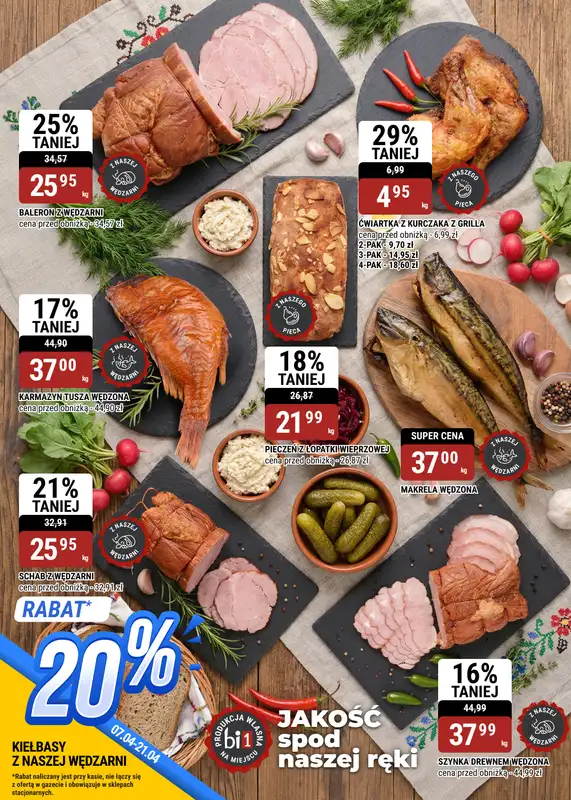 bi1 - gazetka promocyjna Gazetka Szczecin | Grill i wiosenny chill od wtorku 07.04 do wtorku 21.04 - strona 14