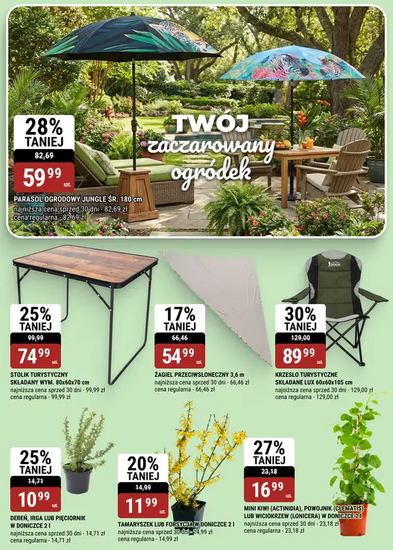 bi1 - gazetka promocyjna Gazetka Szczecin | Grill i wiosenny chill od wtorku 07.04 do wtorku 21.04 - strona 4