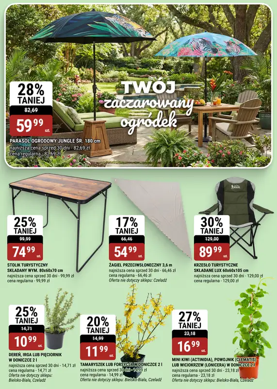 bi1 - gazetka promocyjna Gazetka Wałbrzych | Grill i wiosenny chill od wtorku 07.04 do wtorku 21.04 - strona 4