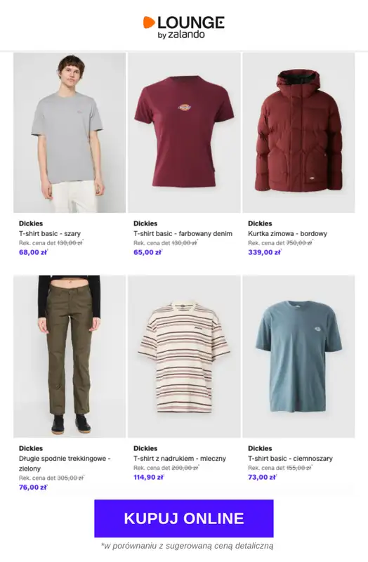 Lounge by Zalando - gazetka promocyjna Do -79% Dickies od piątku 03.04 do poniedziałku 06.04 - strona 9