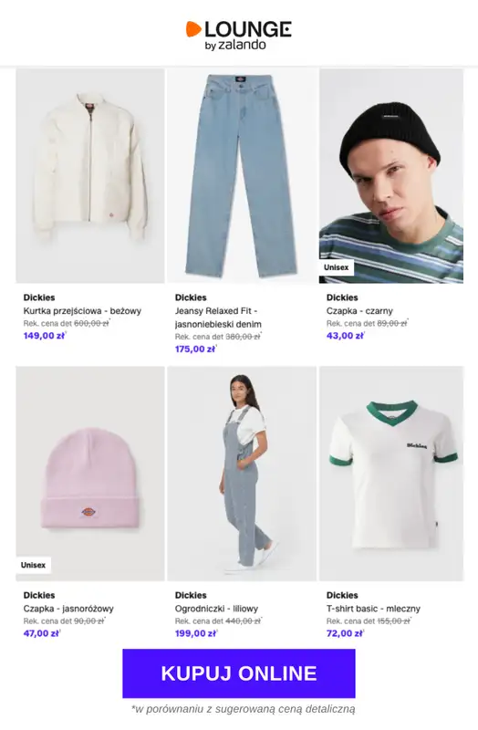 Lounge by Zalando - gazetka promocyjna Do -79% Dickies od piątku 03.04 do poniedziałku 06.04 - strona 7