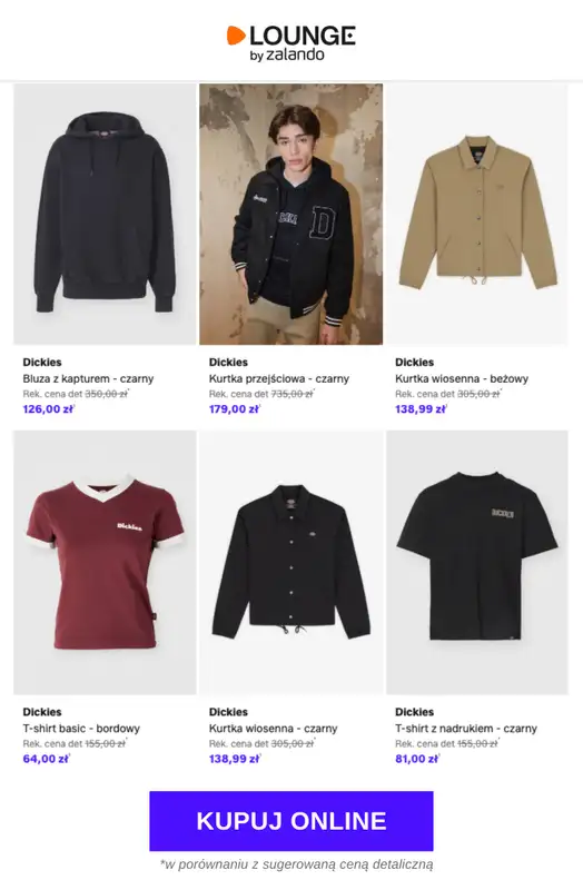 Lounge by Zalando - gazetka promocyjna Do -79% Dickies od piątku 03.04 do poniedziałku 06.04 - strona 2