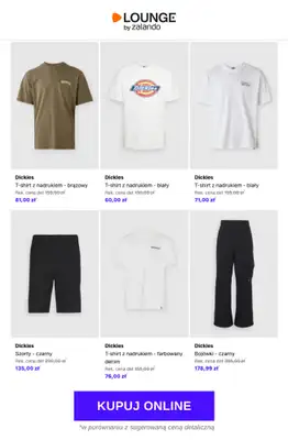 Lounge by Zalando - gazetka promocyjna Do -79% Dickies od piątku 03.04 do poniedziałku 06.04 - strona 5